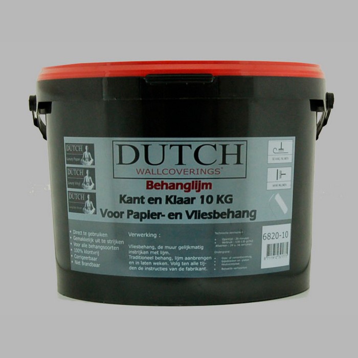 Colle à papier peint Dutch prête à l'emploi 10 kg de papier peint
